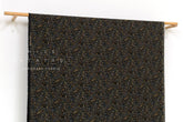 Japanese Fabric Corduroy Into the Woods - E black - 50cm